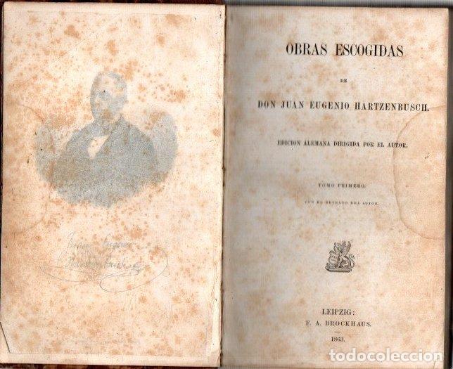 Libros: Obras escogidas - Hartzenbusch, Juan Eugenio - Foto 1
