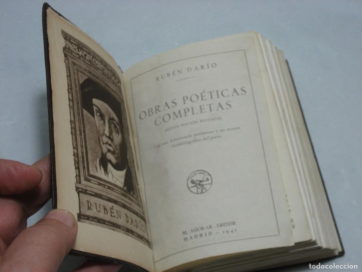 Libros: OBRAS PO&Eacute;TICAS COMPLETAS - Ruben Dar&iacute;o - Foto 6