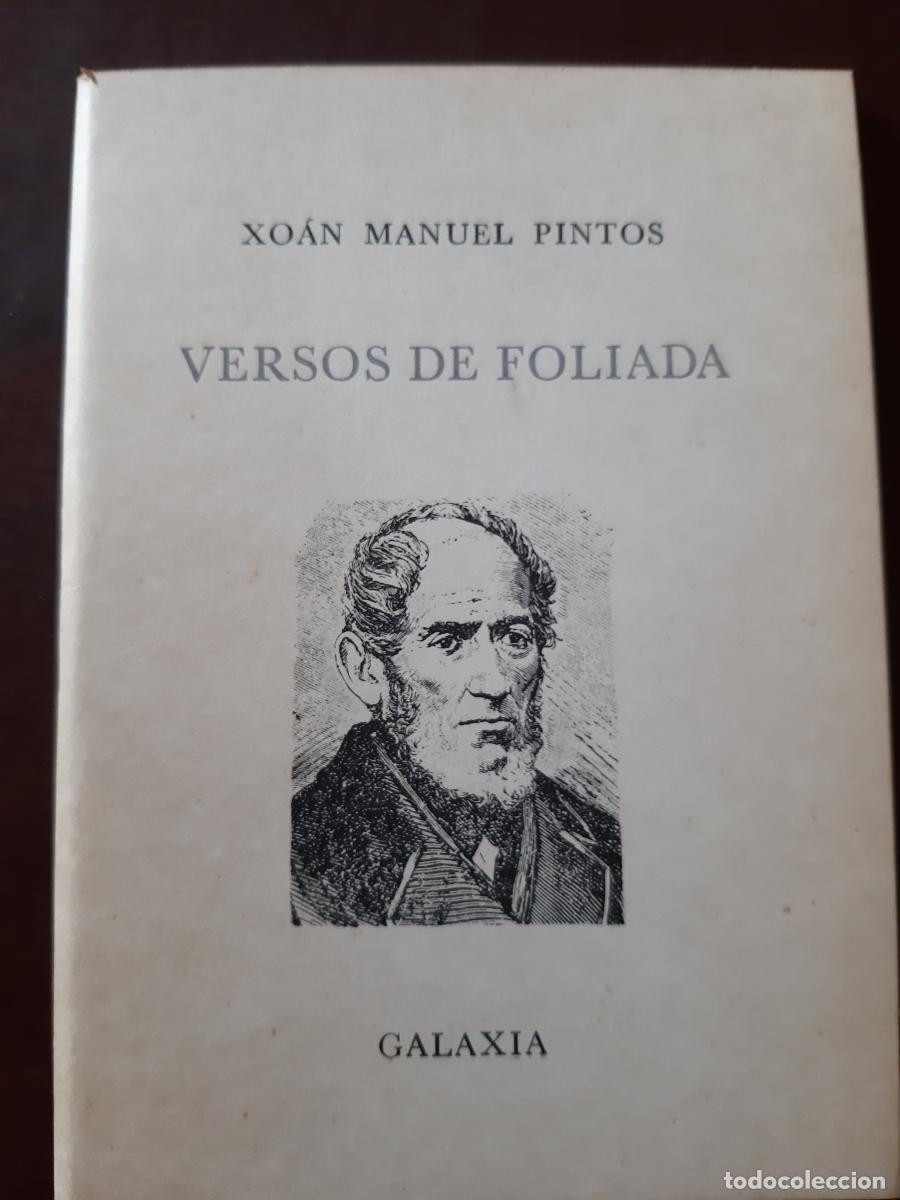 Libros: VERSOS DE FOLIADA - Xoan Manuel Pintos - Foto 1