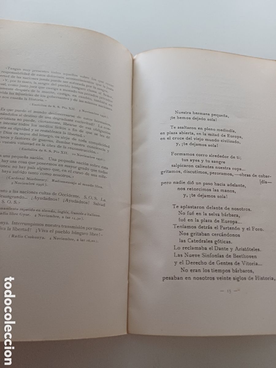Libros: Sangre de Hungr&iacute;a Ram&oacute;n Cu&eacute; Romano 1957 - Foto 5