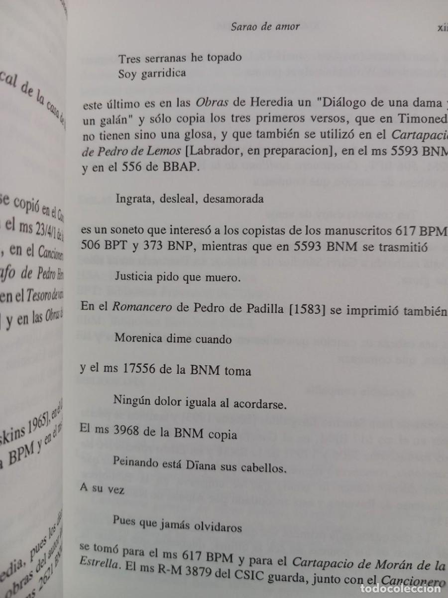 Libros: Sarao de amor. - TIMONEDA, Juan: - Foto 5