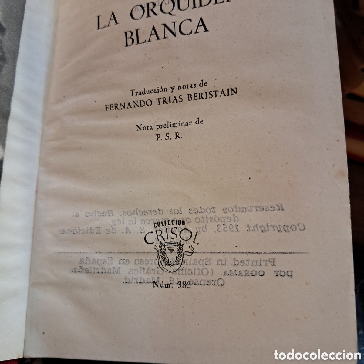 Libros: Sigrid Undset, La orqu&iacute;dea blanca, Crisol - Foto 4