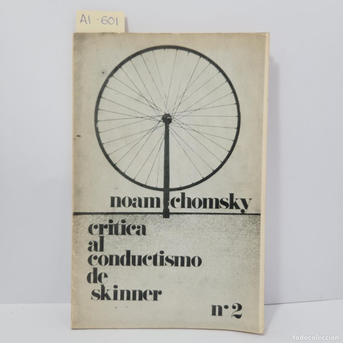 Libros: CHOMSKY, Noam: - Cr&iacute;tica al conductismo de Skinner, - Foto 1