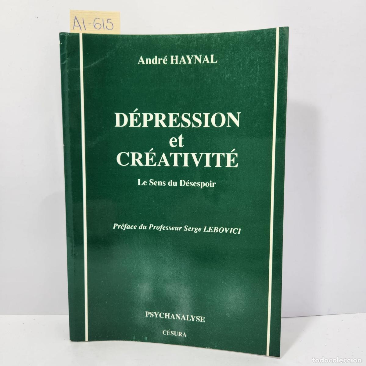 B&uuml;cher: HAYNAL, Andr&eacute;: - D&eacute;pression et cr&eacute;ativit&eacute;. Le Sens du D&eacute;sespoir.