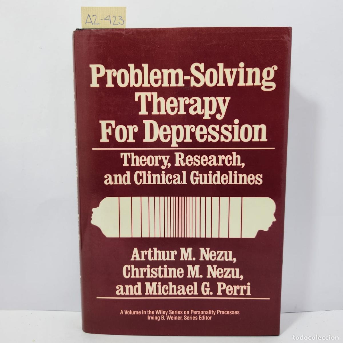 Libros: NEZU, Arthur M.; NEZU, Christine M.; PERRI, Michael G.: - Problem-Solving Therapy For Depression. - Foto 1