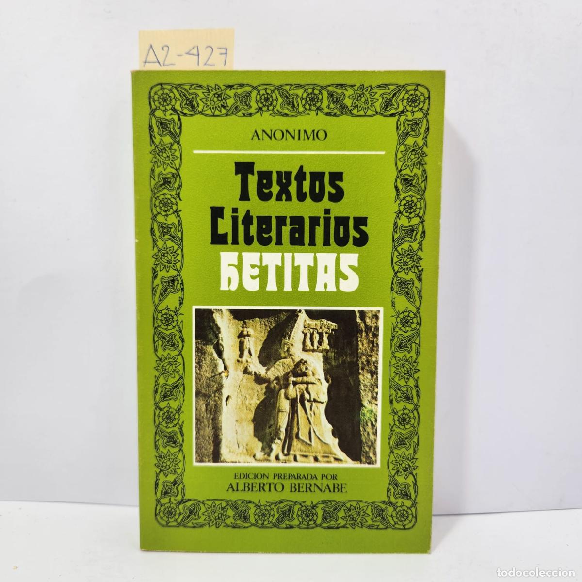 Libros: Textos literarios hetitas. - Foto 1