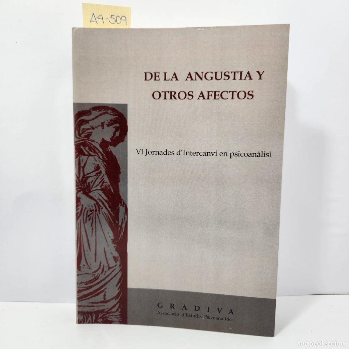 Libros: V.V. A.A.: - De la angustia y otros afectos. - Foto 1