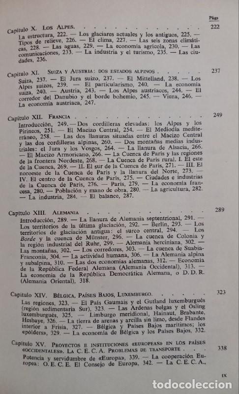 Libros: Europa. - DERRUAU, Max: - Foto 7
