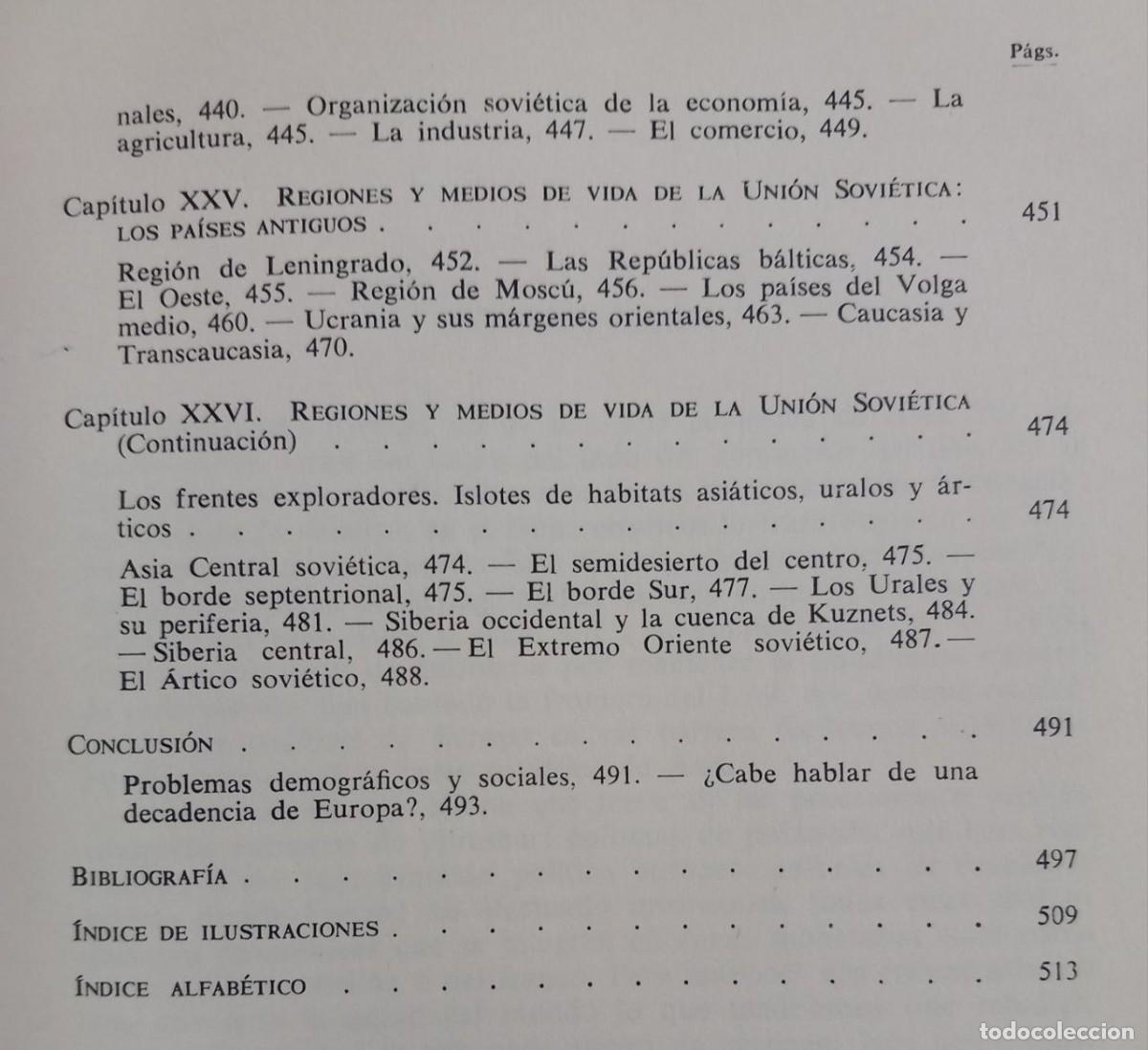 Libros: Europa. - DERRUAU, Max: - Foto 9