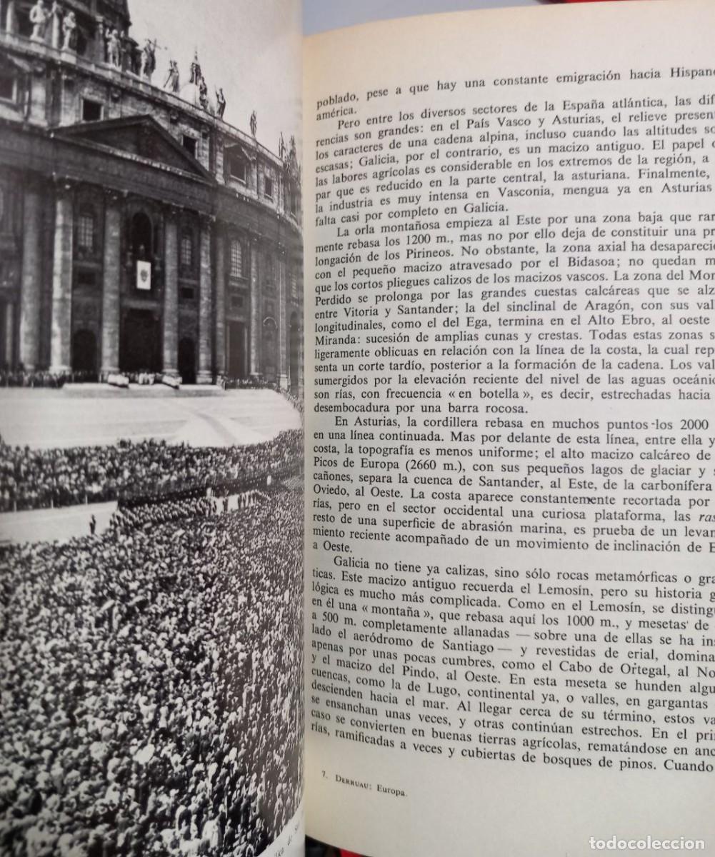 Libros: Europa. - DERRUAU, Max: - Foto 12