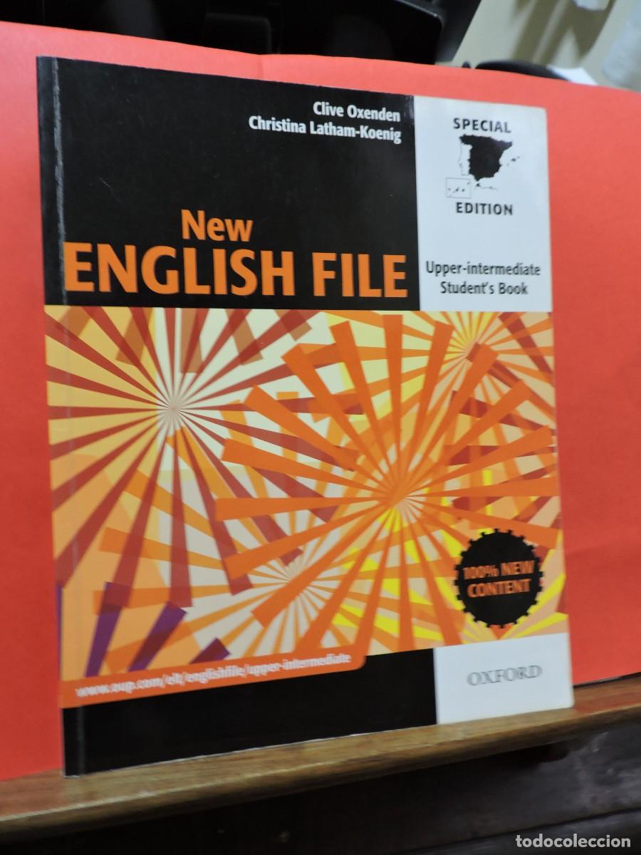 Libros: New English File. Upper-intermediate Student&acute;s book. Ed. Oxford. - Foto 1