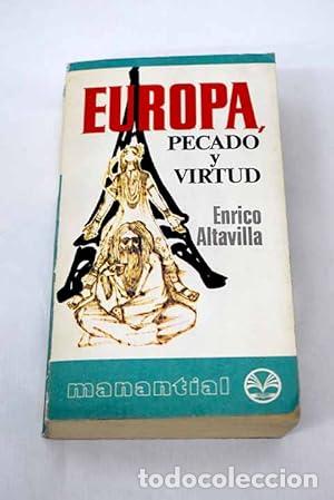 Libros: Europa, pecado y virtud. - Foto 1