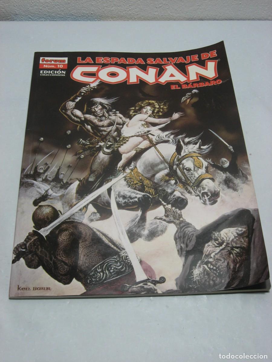 Libros: LA ESPADA SALVAJE DE CONAN EL B&Aacute;RBARO - Ken Barr - Foto 1