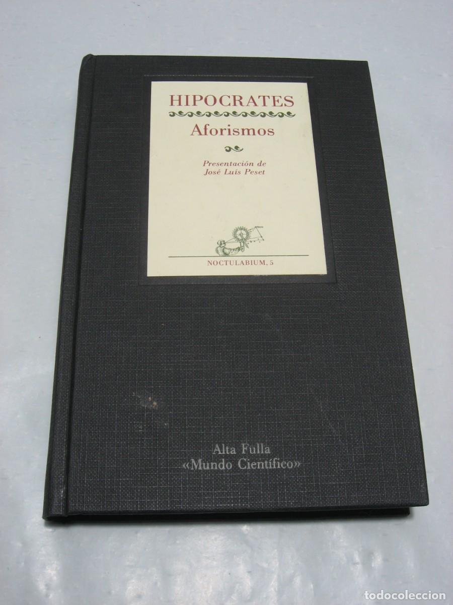 Libros: AFORISMOS - Hipocrates - Foto 1
