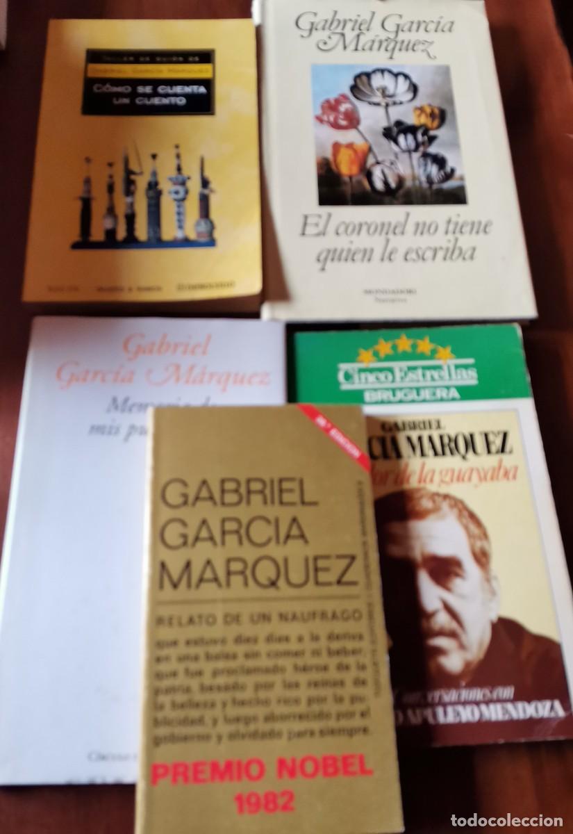 Libros: LOTE 5 LIBROS.- G. GARCIA MARQUEZ - Foto 1
