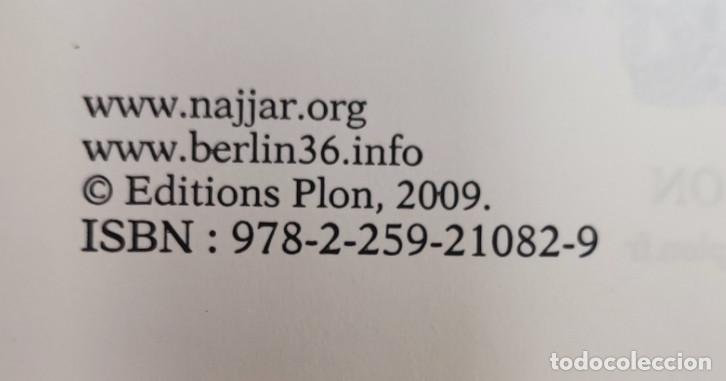 Libros: BERLIN 36, ALEXANDRE NAJJAR, ROMAN, PLON 2009, LIBRO EN FRANCES - Foto 5