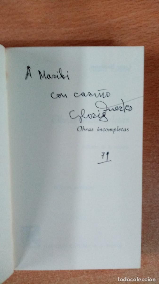 Libros: Obras incompletas - Gloria Fuertes - Foto 2
