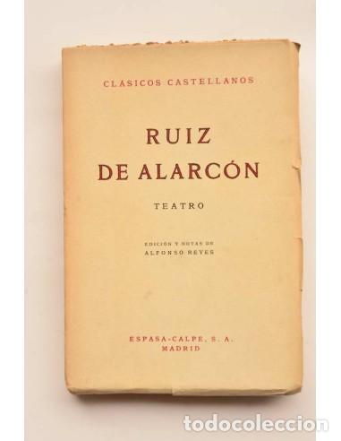 Libros: Ruiz de Alarcon. Teatro - RUIZ DE ALARC&Oacute;N, Juan - Foto 1