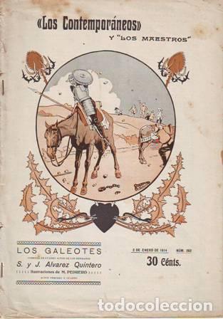 Libros: ALVAREZ QUINTERO, Seraf&iacute;n y Joaqu&iacute;n.- - Los Galeotes. Comedia en cuatro actos. - Foto 1