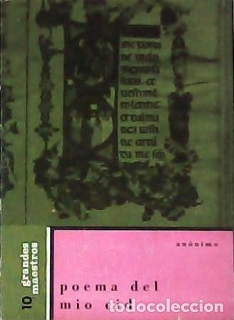 Libros: ANONIMO.- - Poema de Mio Cid. - Foto 1