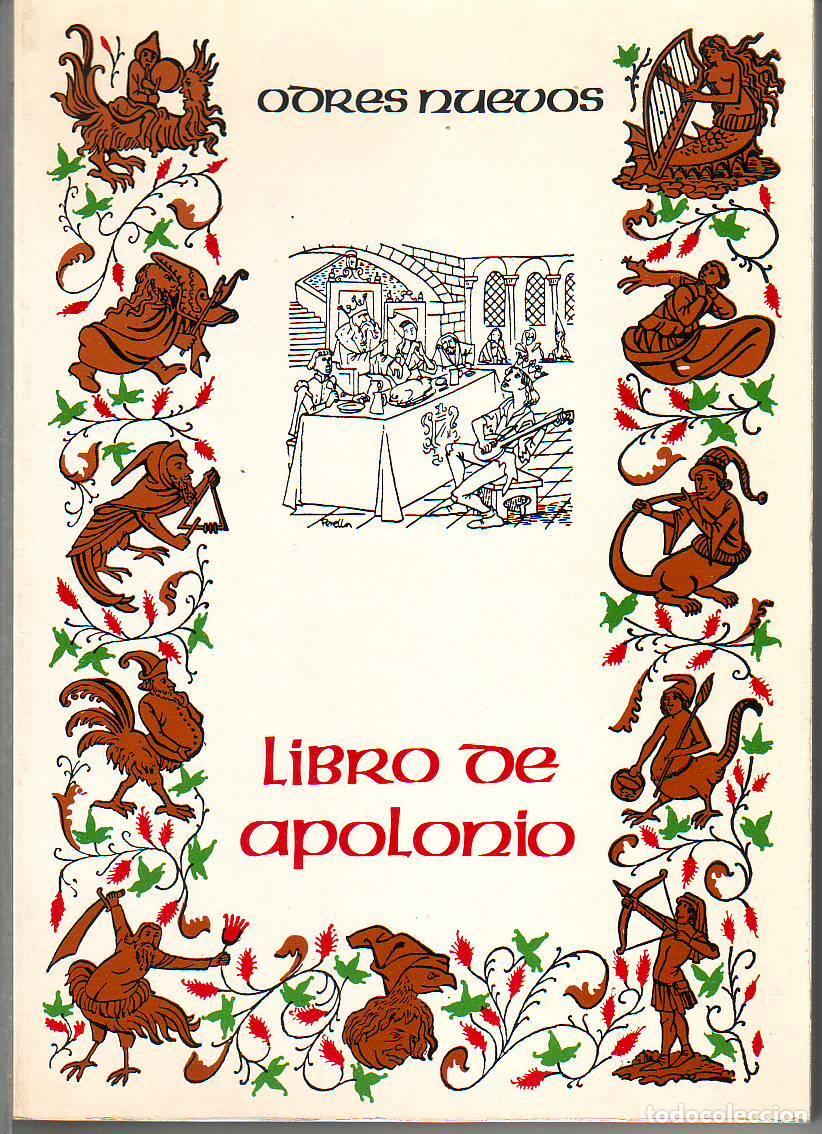Libros: ANONIMO.- - Libro de Apolonio. Texto &iacute;ntegro en versi&oacute;n de Pablo Caba&ntilde;as. - Foto 1