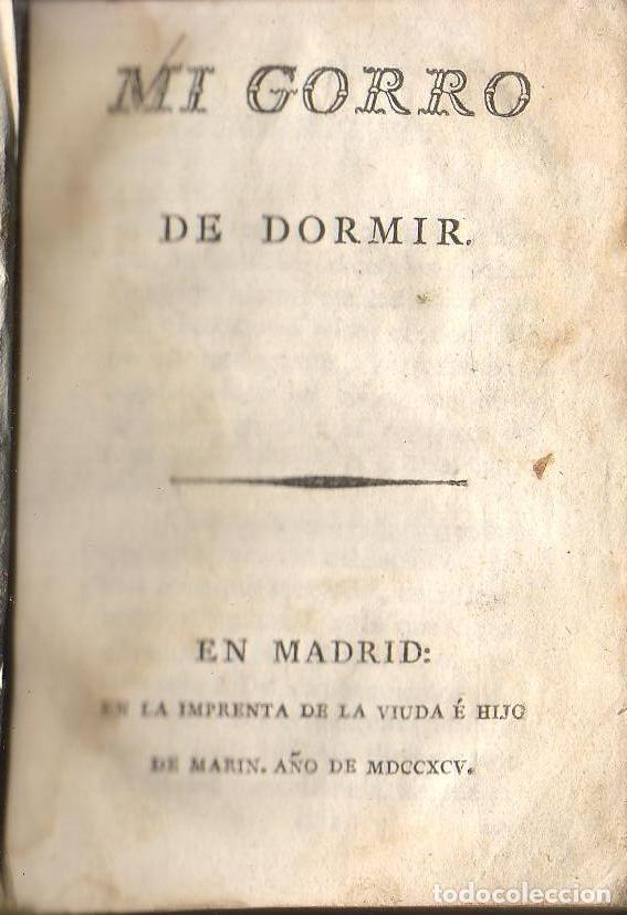 Libros: ANONIMO.- - Mi gorro de dormir. - Foto 1