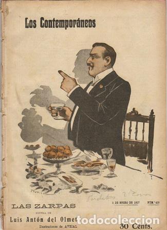 Libros: ANT&Oacute;N DEL OLMET, Luis.- - Las zarpas. Ilustr. de Avrial. - Foto 1