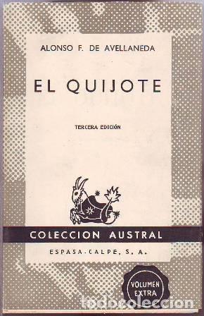 Libros: AVELLANEDA, Alonso F. de.- - El Quijote. - Foto 1