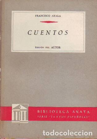 Libros: AYALA, Francisco.- - Cuentos. - Foto 1