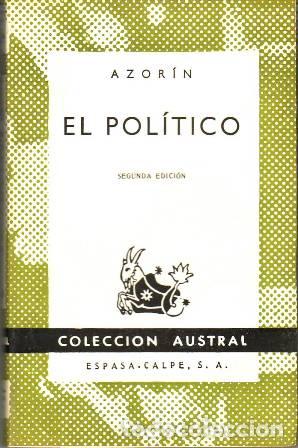 Libros: AZORIN.- - El pol&iacute;tico. - Foto 1