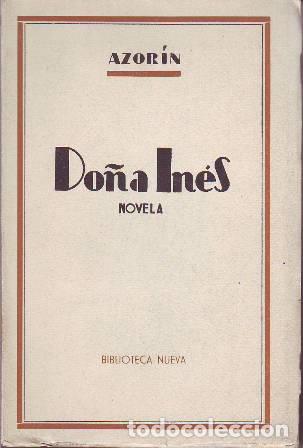 Libros: AZORIN.- - Do&ntilde;a In&eacute;s. Novela. - Foto 1