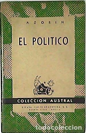Libros: AZORIN.- - El pol&iacute;tico. - Foto 1