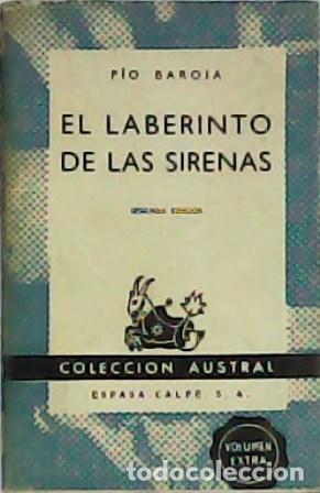 Libros: BAROJA, P&iacute;o.- - El laberinto de las sirenas. - Foto 1