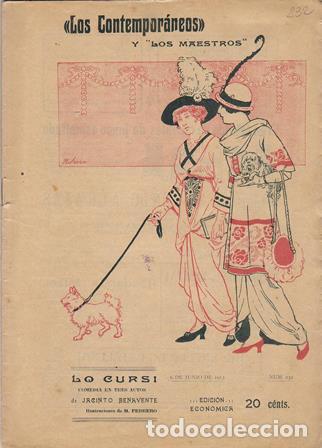 Libros: BENAVENTE, Jacinto.- - Lo cursi. - Foto 1