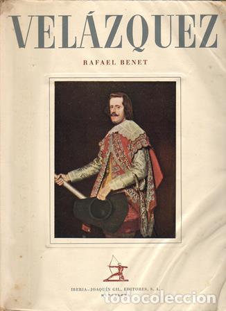 Libros: BENET, Rafael.- - Vel&aacute;zquez. Esquema biogr&aacute;fico-cr&iacute;tico. - Foto 1
