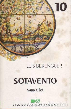 Libros: BERENGUER, Luis.- - Sotavento. - Foto 1