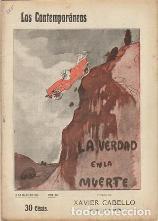 Libros: CABELLO, Xavier.- - La verdad en la muerte. Ilustr. de R. Mar&iacute;n. - Foto 1