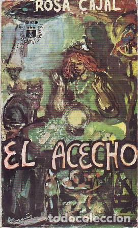 Libros: CAJAL, Rosa.- - El acecho. Novela. - Foto 1