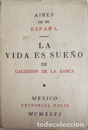 Libros: CALDERON DE LA BARCA, Pedro.- - La vida es sue&ntilde;o. - Foto 1