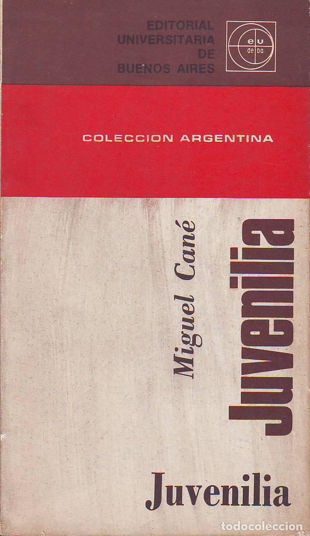 Libros: CANE, Miguel.- - Juvenilia. Novela. - Foto 1