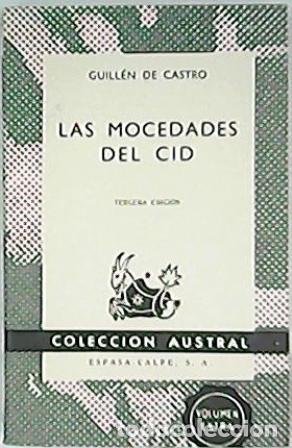 Libros: CASTRO, Guill&eacute;n de.- - Las mocedades del Cid. - Foto 1