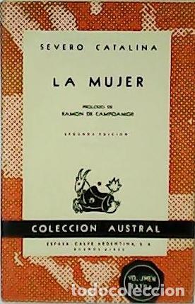 Libros: CATALINA, Severo.- - La mujer. Pr&oacute;logo de Ram&oacute;n de Campoamor. - Foto 1