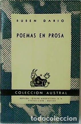 Libros: DARIO, Rub&eacute;n.- - Poemas en prosa. - Foto 1