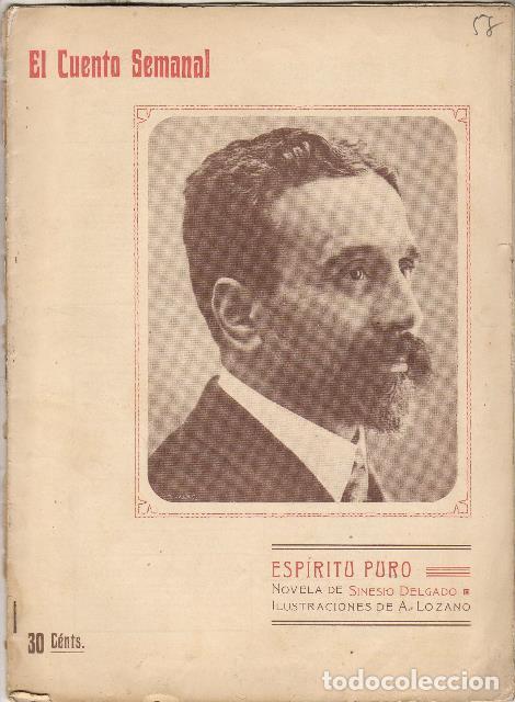 Libros: DELGADO, Sinesio.- - Esp&iacute;ritu puro. ILustr. de A. Lozano - Foto 1