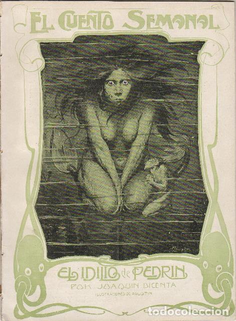 Libros: DICENTA, Joaqu&iacute;n.- - El idilio de Pedr&iacute;n. Ilustr. de Agust&iacute;n. - Foto 1