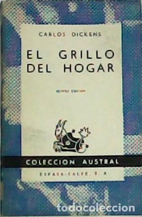 Libros: DICKENS, Carlos.- - El grillo del hogar. Novela. - Foto 1