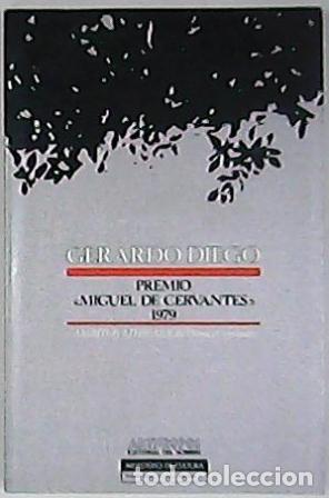 Libros: DIEGO, Gerardo.- - Gerardo Diego, Premio Miguel de Cervantes 1979. - Foto 1