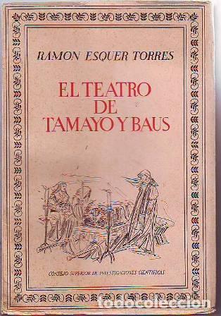Libros: ESQUER TORRES, Ram&oacute;n.- - El teatro de Tamayo y Baus. - Foto 1