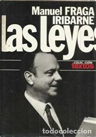 Libros: FRAGA IRIBARNE, Manuel.- - Las leyes. - Foto 1