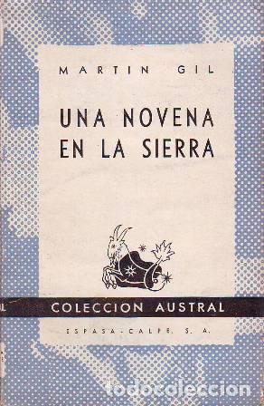 Libros: GIL, Mart&iacute;n.- - Una novena en la sierra. Novela. - Foto 1